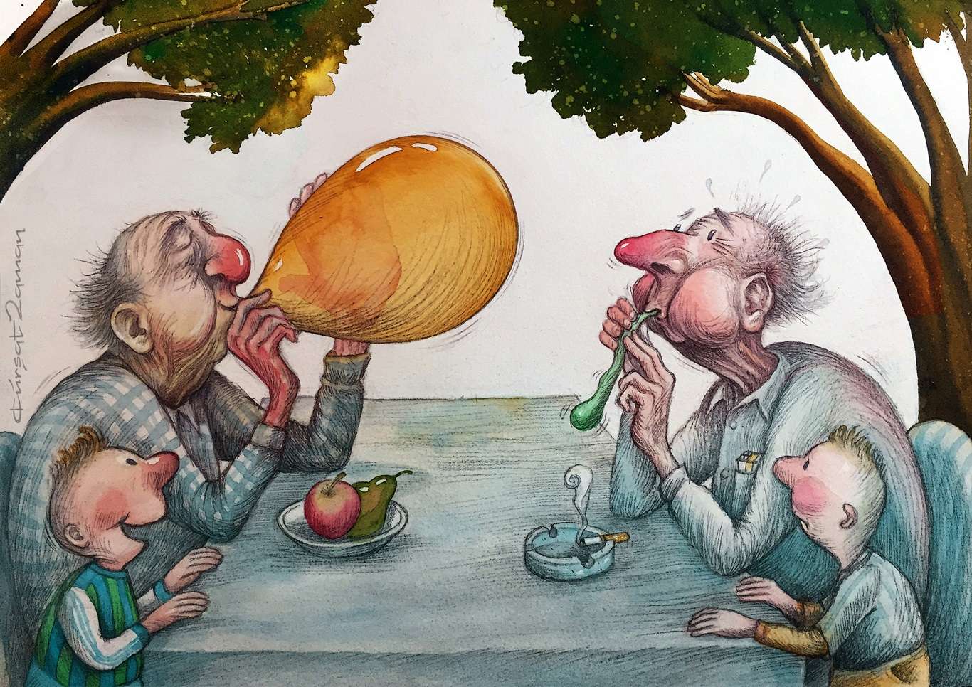 5'inci Uluslararası Yeşilay Karikatür Yarışması için başvurular başladı 5'inci Uluslararası Yeşilay Karikatür Yarışması için başvurular başladı